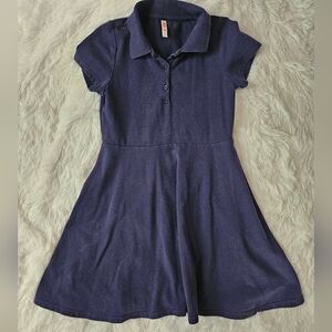 FabKids Classic Navy Dress 8